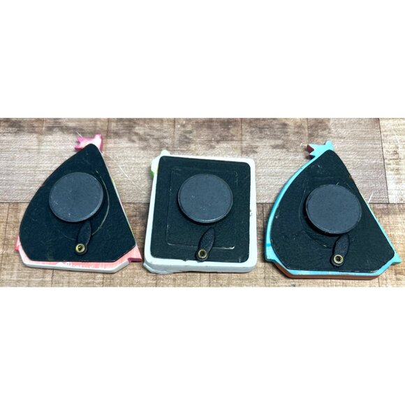 Set Of 3 Magnets Nautical-Themed Photo Frames With Sailboat Lighthouse Designs - Picture 5 of 5